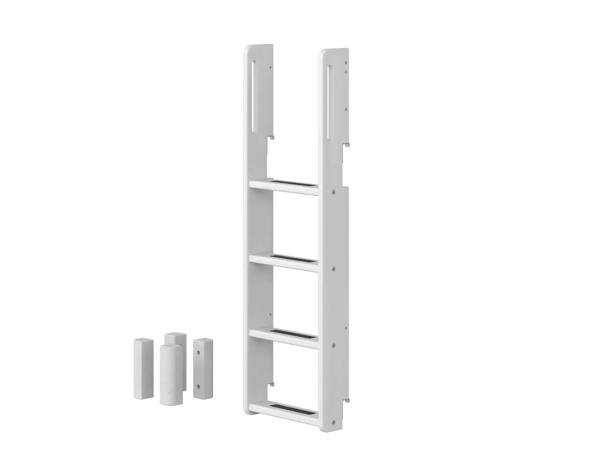 FLEXA Straight Ladder and Legs for Bunk Bed 154 cm, White