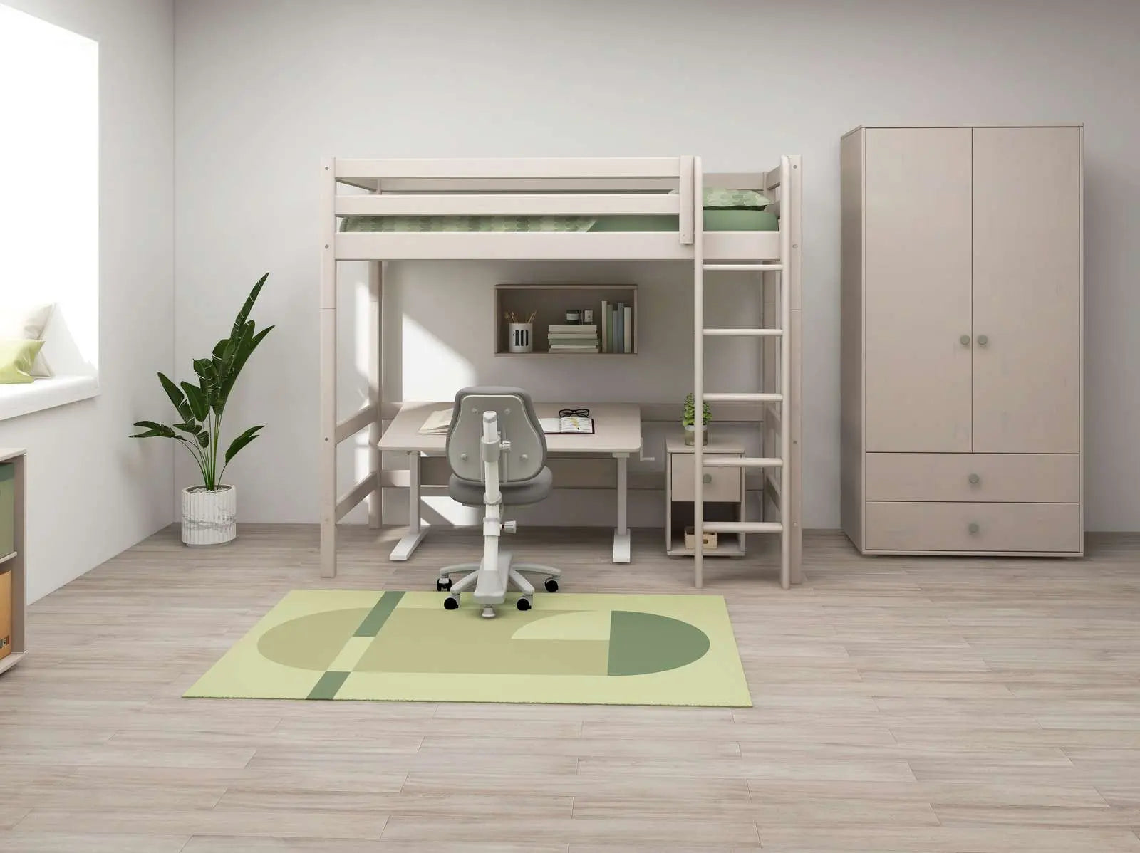 Study Desk, Grey DESK _badge_last_chance flexa-com.myshopify.com