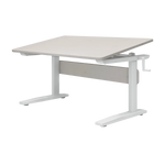 Study Desk, Grey DESK _badge_last_chance flexa-com.myshopify.com