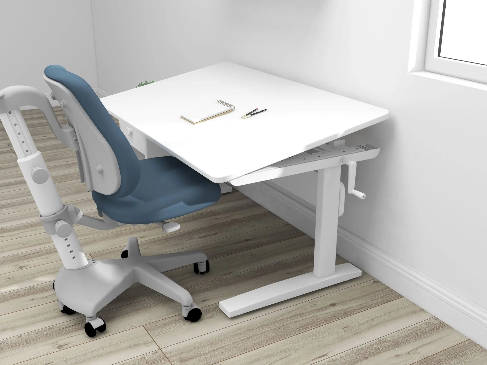 Study Desk, White DESK ACTIVE flexa-com.myshopify.com