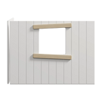 FLEXA Treehouse Bed Fronts, Oak frame, WHITE & NOR, view 4