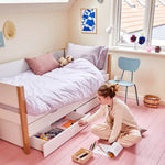 Trundle Pull-out Bed, 90x190 cm, White ACCESSORIES 190 flexa-com.myshopify.com