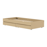 Trundle Pull-out Bed with 2 Drawers, 90x190 cm, Sand ACCESSORIES 90X190 flexa-com.myshopify.com