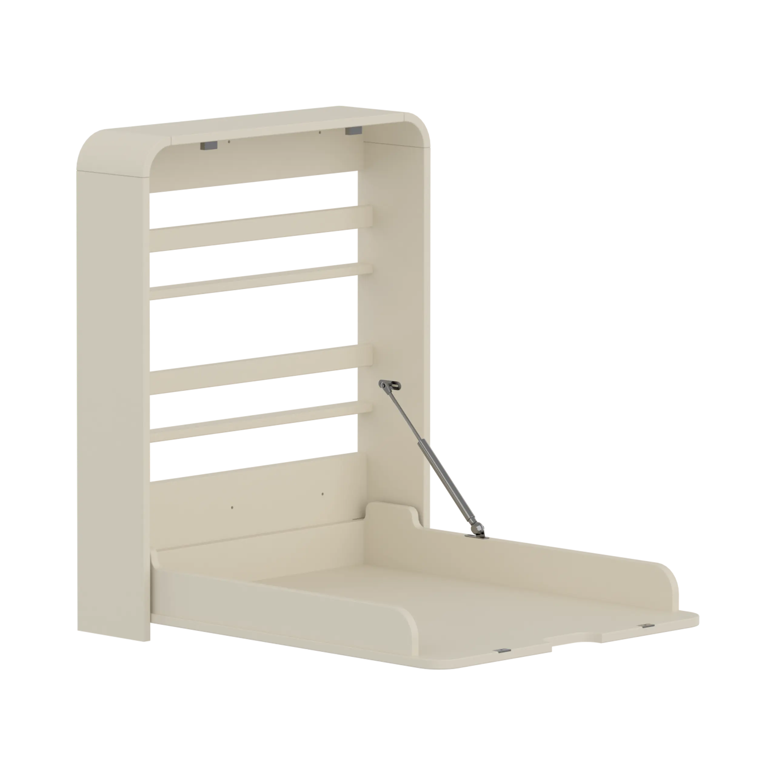 FLEXA Wall Hanging Changing Unit, Cream, view 5