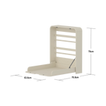 FLEXA Wall Hanging Changing Unit, Cream, view 7