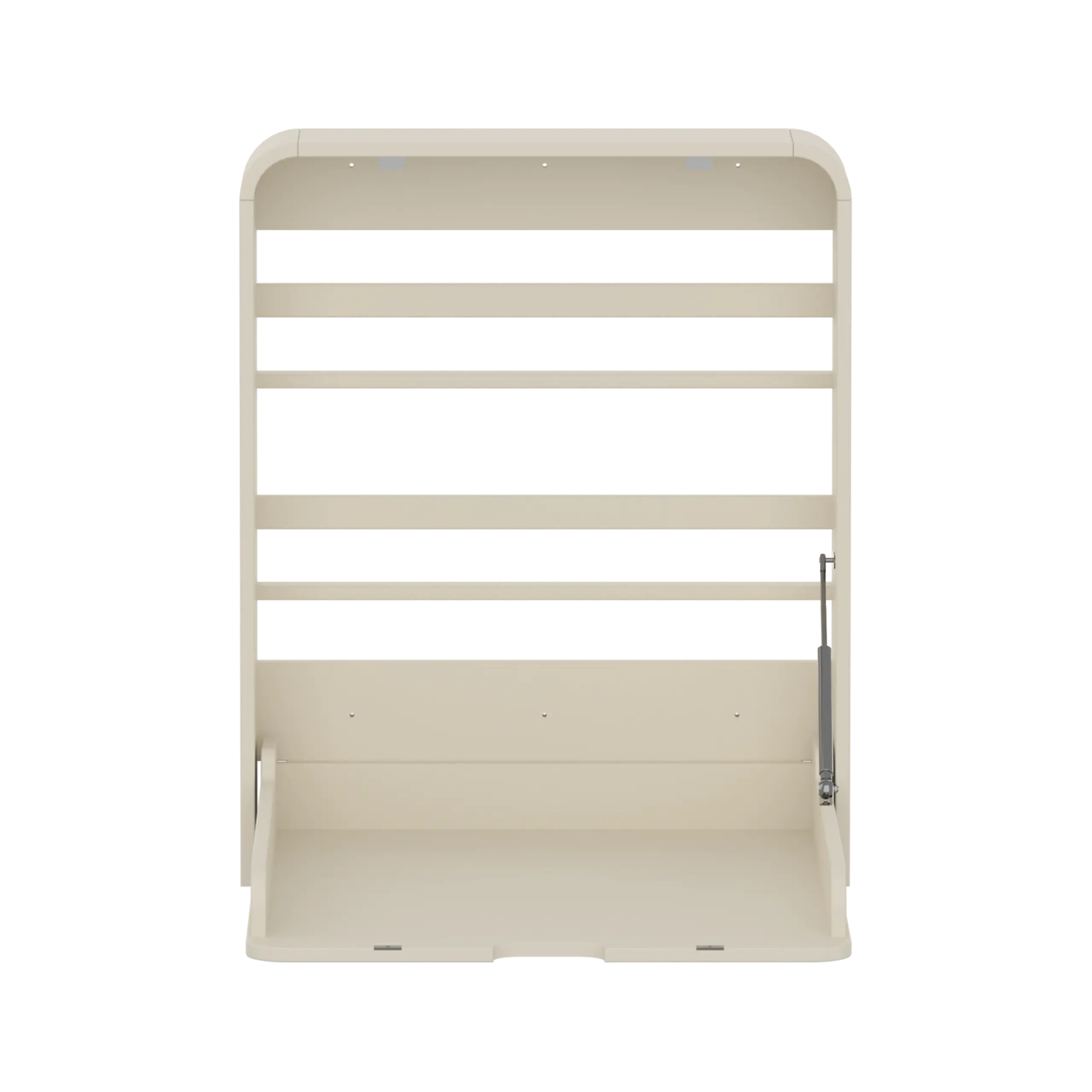 FLEXA Wall Hanging Changing Unit, Cream, view 3